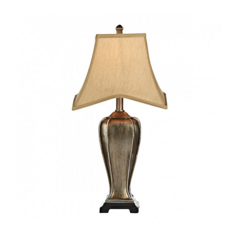 Lampe de table Emlyn Or brossé 1 ampoule 68cm|Lampes à poser|Luminaire Center
