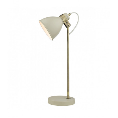 Lampe de table Frederick Laiton antique,crème 1 ampoule 5,1cm|Lampes à poser|Luminaire Center