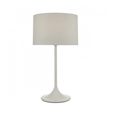 Lampe de table Funchal Gris mat 1 ampoule 61cm|Lampes à poser|Luminaire Center