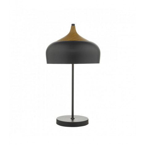 Lampe de table Gaucho Noir mat 2 ampoules 55cm|Lampes à poser|Luminaire Center