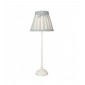 Lampe de table Grace blanc mat 1 ampoule 48cm|Lampes à poser|Luminaire Center