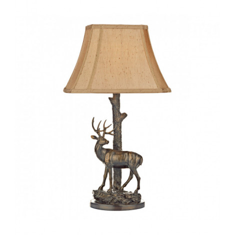 Lampe de table Gulliver Laiton mat 1 ampoule 60cm|Lampes à poser|Luminaire Center