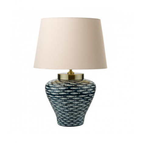 Lampe de table Joy Bleu 1 ampoule 37,5cm|Lampes à poser|Luminaire Center