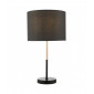 Lampe de table Kelso Cuivre poli,Noir mat 1 ampoule 48cm|Lampes à poser|Luminaire Center