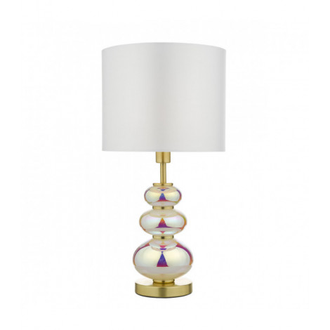 Lampe de table Kiandra Verre tinté 1 ampoule 44cm|Lampes à poser|Luminaire Center