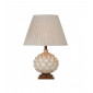 Lampe de table Layer Crème antique 1 ampoule 60cm|Lampes à poser|Luminaire Center