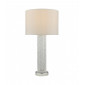 Lampe de table Lazio Argent satiné 1 ampoule 5,8cm|Lampes à poser|Luminaire Center