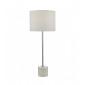 Lampe de table Misu Chrome poli,pierre polie en marbre 1 ampoule 45cm|Lampes à poser|Luminaire Center