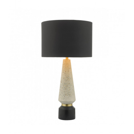 Lampe de table Onora Noir mat,Mat Stone 1 ampoule 58cm|Lampes à poser|Luminaire Center