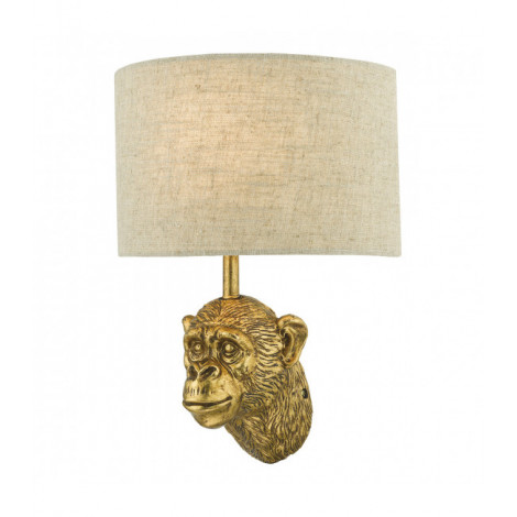 Lampe avec abat jour Raul Doré Mat 1 ampoule 32cm|Lampes à poser|Luminaire Center