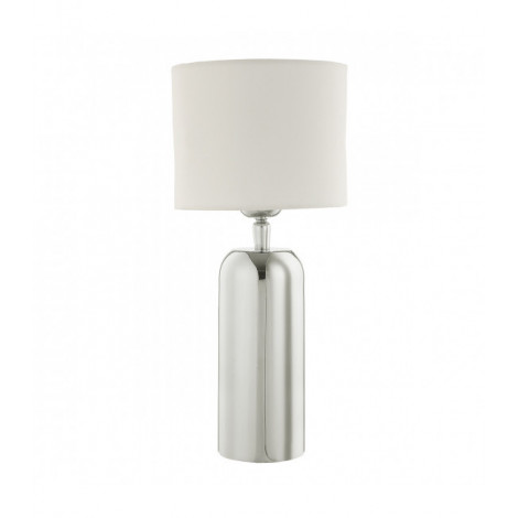 Lampe de table Rifle Acier inoxydable poli 1 ampoule 25cm|Lampes à poser|Luminaire Center