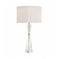 Lampe de table Risha Cristal,nickel poli 2 ampoules 66cm|Lampes à poser|Luminaire Center