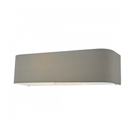 Lampe avec abat jour Ronda Gris 2 ampoules 11cm|Lampes à poser|Luminaire Center