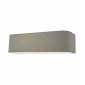 Lampe avec abat jour Ronda Gris 2 ampoules 11cm|Lampes à poser|Luminaire Center