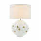 Lampe de table Sphere Céramique blanc,Céramique doré 1 ampoule 50cm|Lampes à poser|Luminaire Center