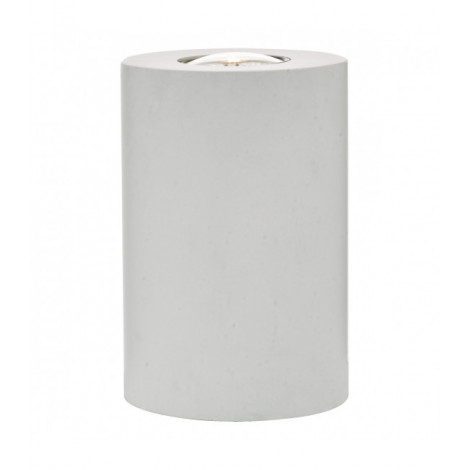 Lampe de table Tedrick Satiné blanc 1 ampoule 15cm|Lampes à poser|Luminaire Center
