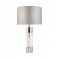 Lampe de table Yalena Cristal,chrome poli 1 ampoule 60cm|Lampes à poser|Luminaire Center