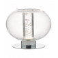 Lampe LED intégré Yomara Verre,bulle acrylique 1 ampoule 15cm|Lampes à poser|Luminaire Center