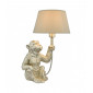 Lampe de table Zira Argent 1 ampoule 35cm|Lampes à poser|Luminaire Center