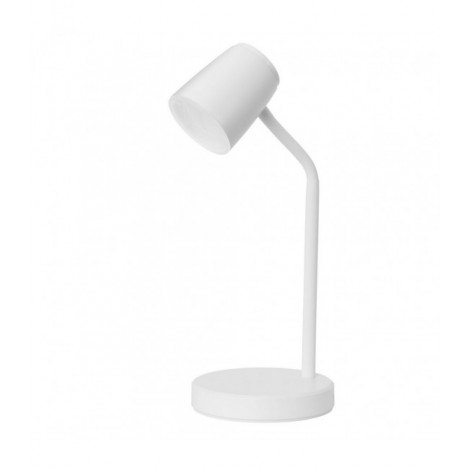 Lampe de table Tender Polycarbonate,acier blanc,teinté 38 Cm|Lampes à poser|Luminaire Center