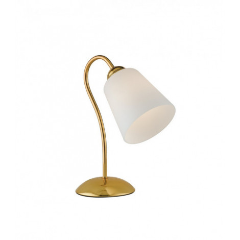 Lampe Design Lume 1 ampoule Métal,diffuseur Verre Or|Lampes à poser|Luminaire Center