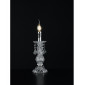 Lampe Design 1 ampoule Pendentif Verre,Cristal Chrome|Lampes à poser|Luminaire Center