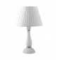 Lampe de table Alfiere 1 ampoule Verre blanc|Lampes à poser|Luminaire Center