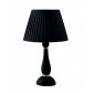 Lampe de table Alfiere 1 ampoule Verre Noir|Lampes à poser|Luminaire Center