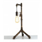 Lampe de table Amarcord 1 ampoule Métal Rouille|Lampes à poser|Luminaire Center