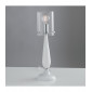 Lampe Design Aurora 1 ampoule Verre blanc|Lampes à poser|Luminaire Center