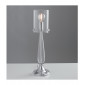 Lampe Design Aurora 1 ampoule Verre Transparent|Lampes à poser|Luminaire Center