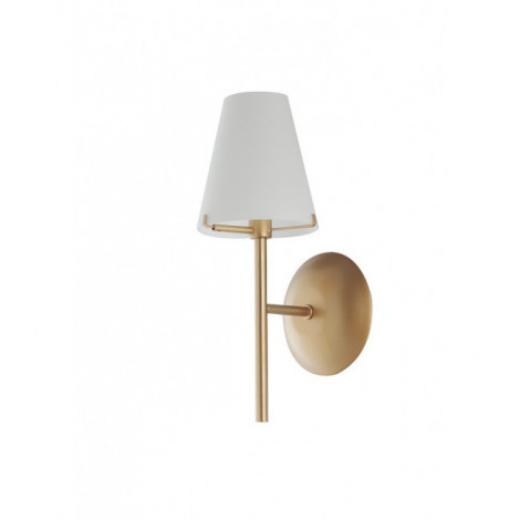 Lampe avec abat jour Canto 1 ampoule Métal,Verre Or|Lampes à poser|Luminaire Center