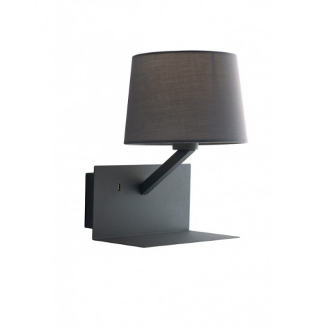Lampe avec abat jour Ciak Gris 31 Cm|Lampes à poser|Luminaire Center