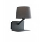 Lampe avec abat jour Ciak Gris 31 Cm|Lampes à poser|Luminaire Center