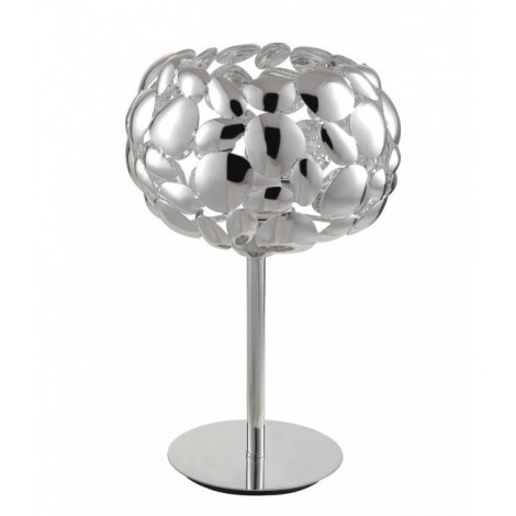 Lampe de table Dioniso 1 ampoule Métal Chrome|Lampes à poser|Luminaire Center