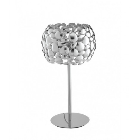 Lampe de table Dioniso 2 ampoules Métal Chrome|Lampes à poser|Luminaire Center