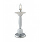 Lampe de table Estefan 1 ampoule Acrylique blanc|Lampes à poser|Luminaire Center