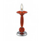 Lampe de table Estefan 1 ampoule Acrylique Rouge|Lampes à poser|Luminaire Center