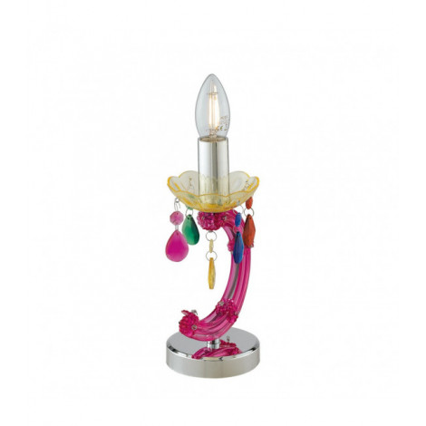 Lampe de table Houston 1 ampoule Acrylique Multicouleur|Lampes à poser|Luminaire Center