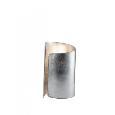 Lampe de table Imagine 1 ampoule Structure Verre,Aluminium Argent|Lampes à poser|Luminaire Center