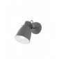 Lampe avec abat jour Legend Gris 19,5 Cm|Lampes à poser|Luminaire Center