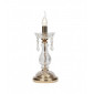 Lampe de table Monalisa 1 ampoule Verre,cristal Or|Lampes à poser|Luminaire Center