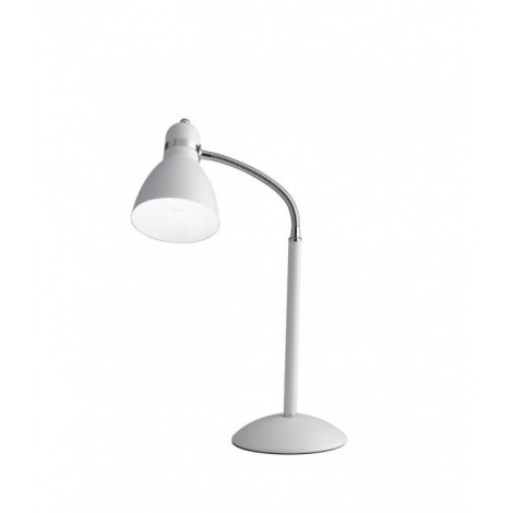 Lampe de table People 1 ampoule Métal blanc|Lampes à poser|Luminaire Center