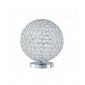 Lampe Design Planet 3 ampoules Métal,Cristal Chrome|Lampes à poser|Luminaire Center