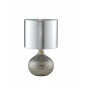 Lampe de table Pulsar 1 ampoule Céramique,PVC Argent|Lampes à poser|Luminaire Center