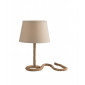Lampe de table Rope Beige 48 Cm|Lampes à poser|Luminaire Center