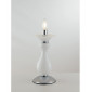 Lampe de table Soffio 1 ampoule Verre blanc|Lampes à poser|Luminaire Center