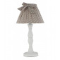 Lampe de table Sweet 1 ampoule Bois,tissu Bois|Lampes à poser|Luminaire Center