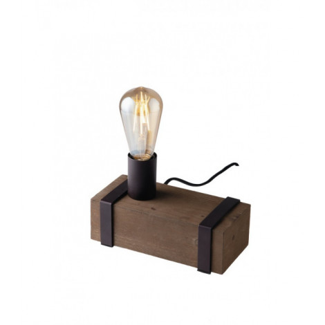 Lampe de table Texas Marron foncé 14 Cm|Lampes à poser|Luminaire Center