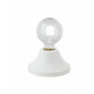 Lampe de table globe Vesevus blanc 8 Cm|Lampes à poser|Luminaire Center